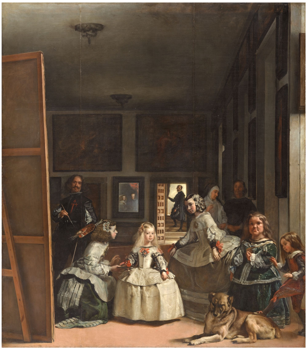 Diego Velázquez, Las Meninas, olio su tela, 1656 (Madrid, Museo del Prado)